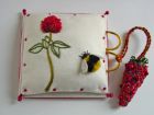 Clover and Bee Pincushion